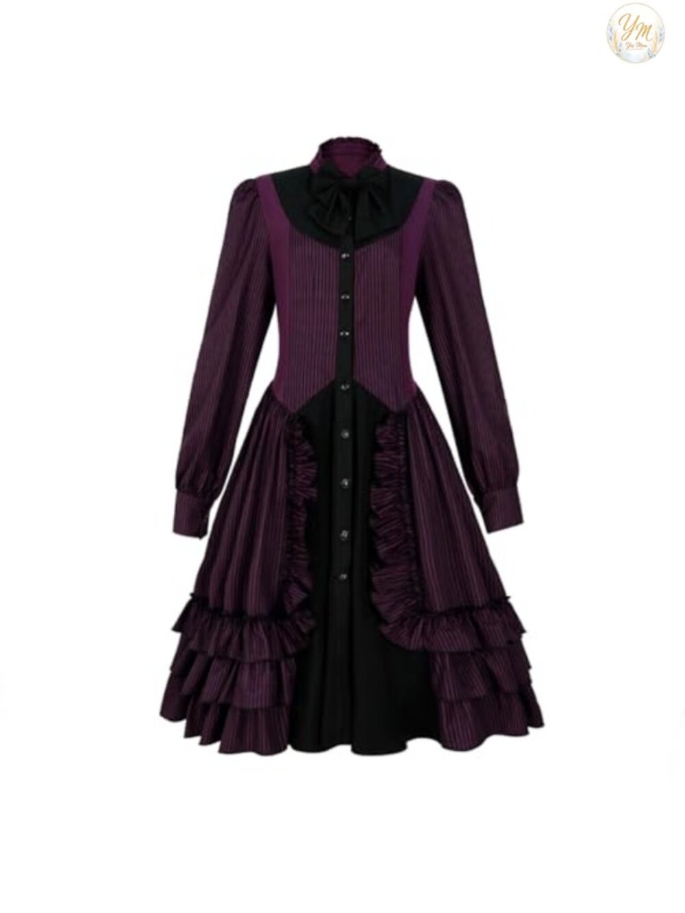 Gothic Victorian Lolita Long Sleeve Dress